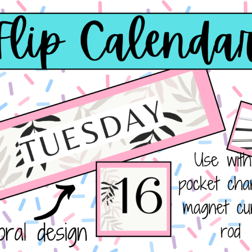 Flip Calendar - Decorative Ferns's featured image