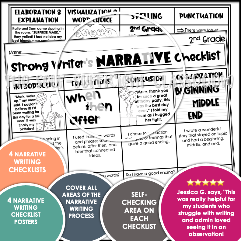 2nd Grade Narrative Writing - Classful