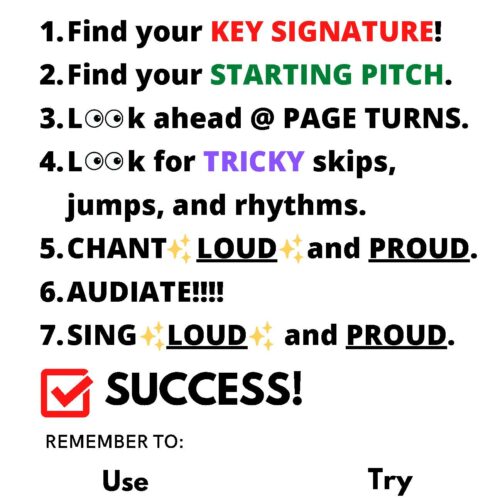 7 Steps to SR Success POSTER's featured image