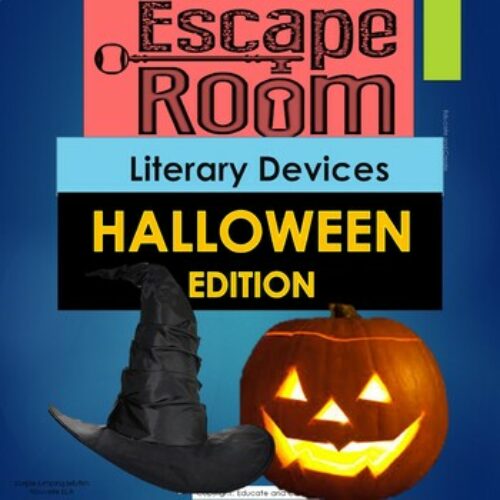 Halloween Escape Room Literary Devices's featured image
