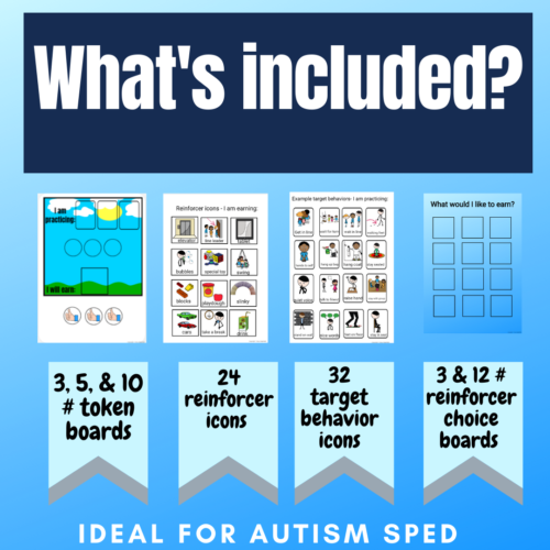 What is a token board and how is it used by individuals with autism? — Lake  Ridge Community Support Services