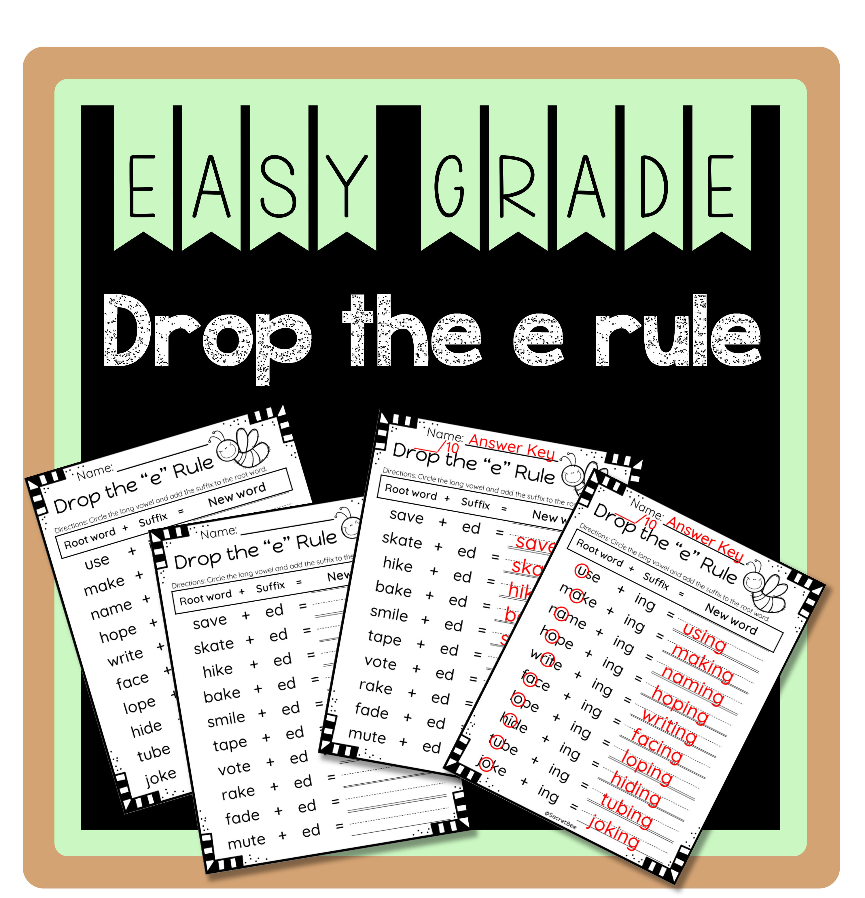 Drop the E Rule | Dropping Rule Assessment