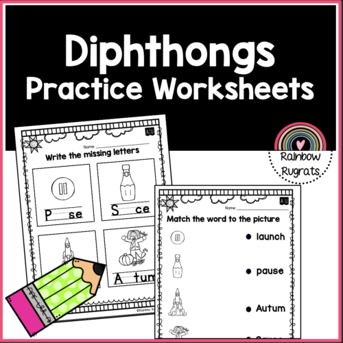 Diphthong Practice Worksheets's featured image