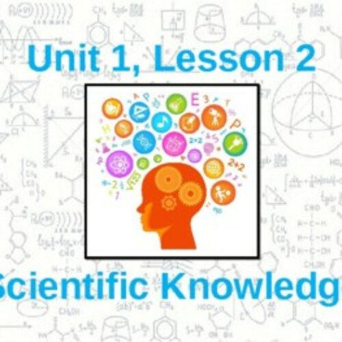 Science Fusion Unit 1, Lesson 2 Scientific Knowledge PowerPoint's featured image