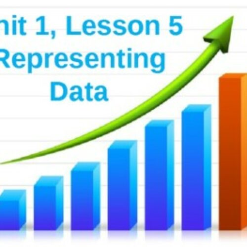 Science Fusion Unit 1, Lesson 5 Representing Data PowerPoint's featured image