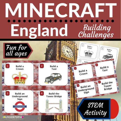 Minecraft Challenges | England | STEM Activities's featured image