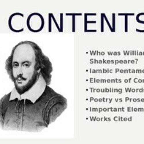 Shakespeare Comedies (All Plays) Power point
