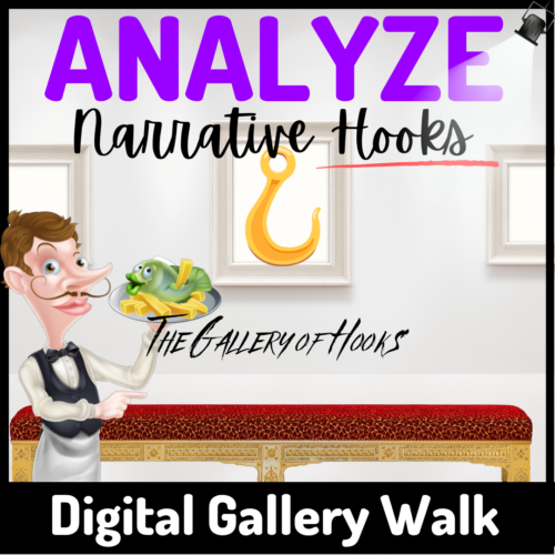 Analyze Narrative Writing Hooks | Virtual Gallery Walk with Middle Grade Novels's featured image
