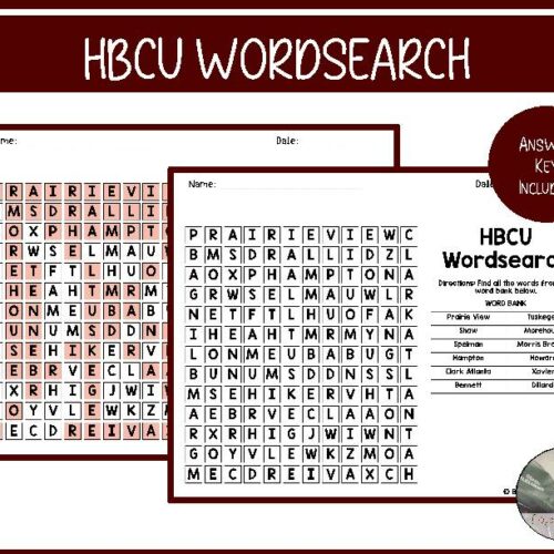 HBCU Word Search's featured image