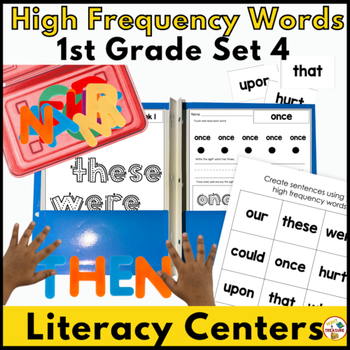 Benchmark Advance High Frequency Word Activities | 1st Grade Unit 4's featured image
