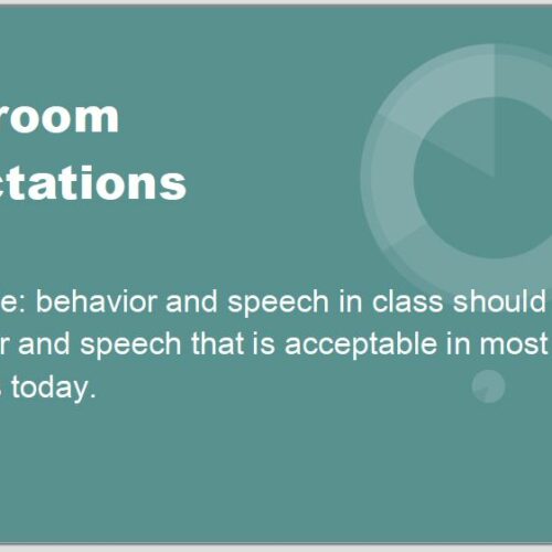 Classroom Expectations Presentation (Start Day 1 Off Right!) (Editable)'s featured image