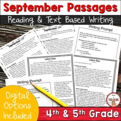 September 11th and Labor Day Paired Passages | Reading and Writing's featured image