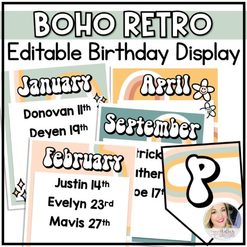 Boho Birthday Display's featured image