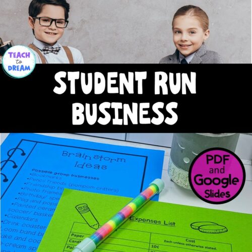 Financial Literacy Math Project | Create Your Own Business | Market Day's featured image