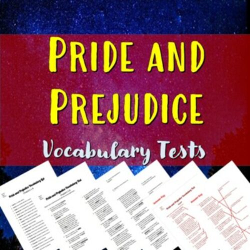 Pride and Prejudice Vocabulary Quizzes's featured image