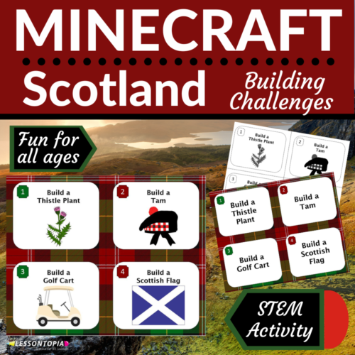 Minecraft Challenges | Scotland | STEM Activities's featured image