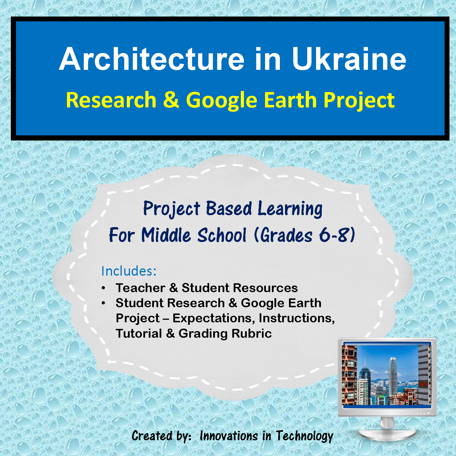 Google Earth - Exploring Architectural Landmarks in Ukraine