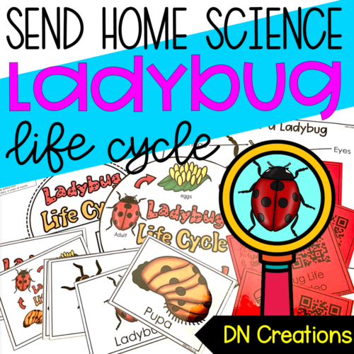 Send Home SCIENCE unit LADYBUG l Ladybug Lifecycle Activities l Ladybug Craft l's featured image