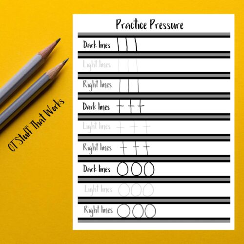 Practice Pressure Writing Activity's featured image