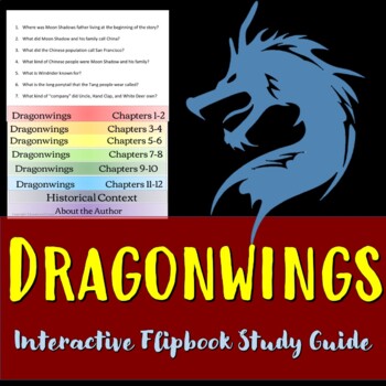 Dragonwings Flip book Study Guide