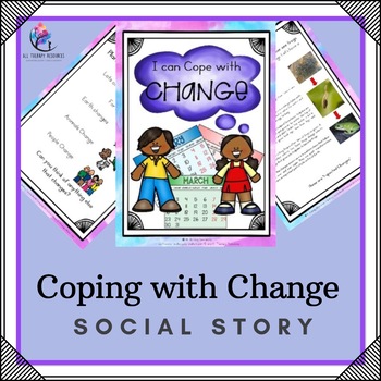 Social Narrative - I can Cope with Change - Autism & Special Education Resource