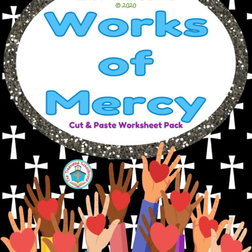 Works of Mercy Cut & Paste Worksheet Pack's featured image