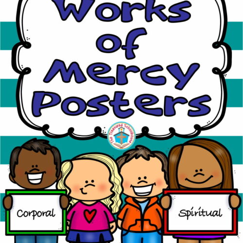 Works of Mercy Posters in Color and Black & White's featured image