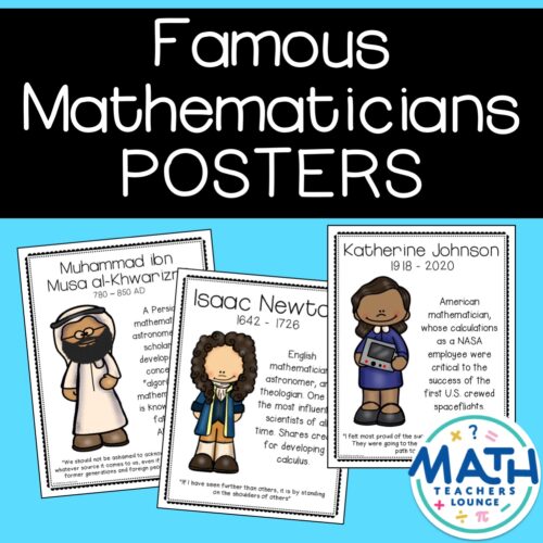Famous Mathematicians Posters's featured image