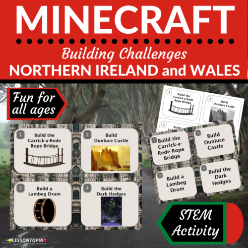 Minecraft Challenges | Northern Ireland and Wales | STEM Activities's featured image