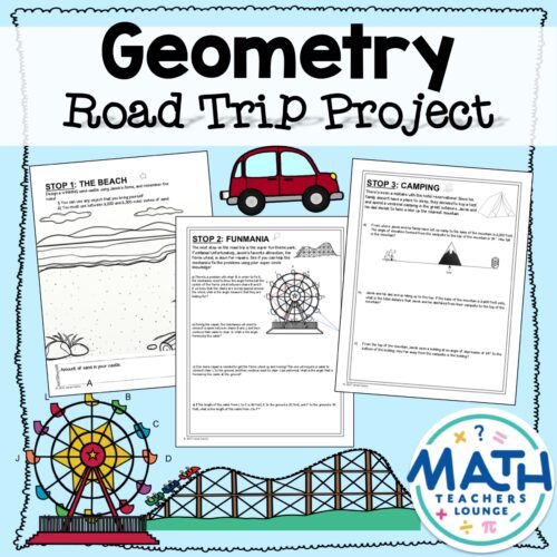 Geometry Road Trip - Project Based Learning PBL's featured image