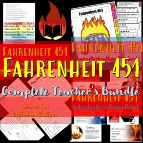 Fahrenheit 451: Teacher's Bundle's featured image