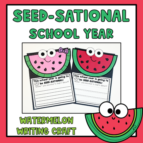 Back to School Watermelon Writing Craft's featured image