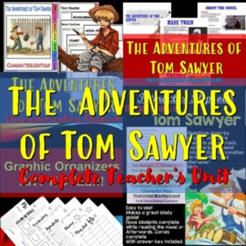 The Adventures of Tom Sawyer Novel Bundle's featured image