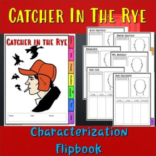 Catcher In the Rye Characterization Flip Book's featured image