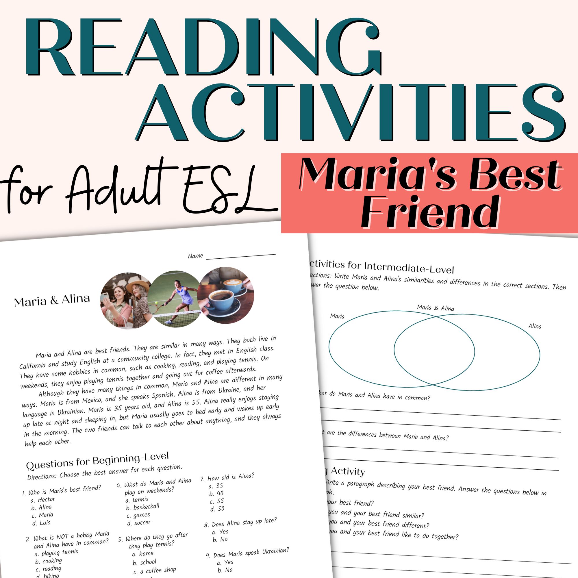 ESL Expertz - English Activities for Adult Learners