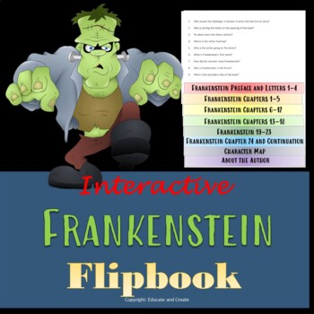 Frankenstein Interactive Flipbook