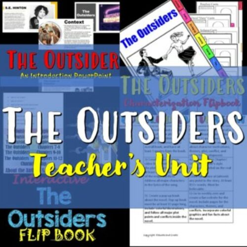 The Outsiders Complete Teacher's Unit - Classful