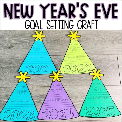 New Years 2023 Resolution Goal Setting Activity for a Bulletin Board's featured image