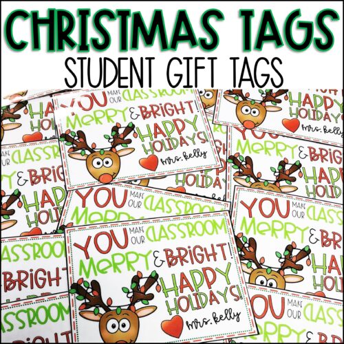 Christmas Gift Tags to Students's featured image