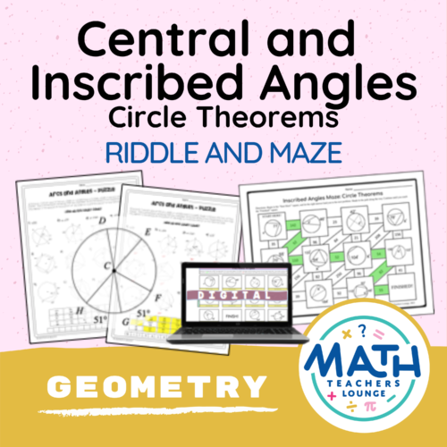 Geometry Circle Theorems: Central and Inscribed Angles - Riddle and Maze's featured image