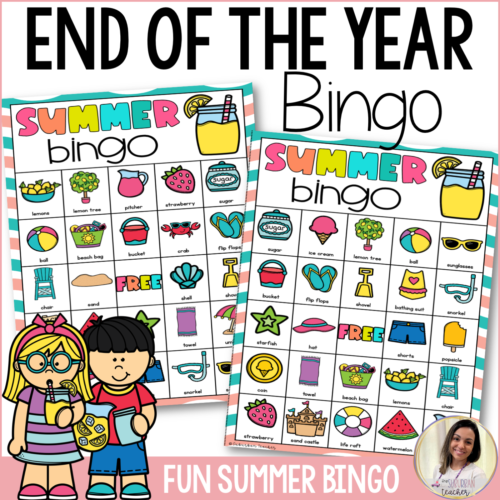End of the Year Summer Games Fun Summer Bingo's featured image