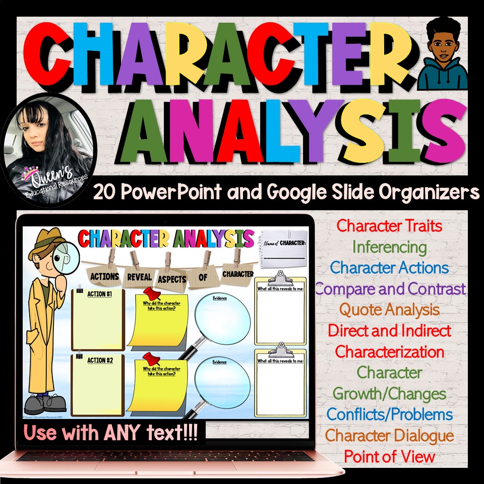 Character Analysis Graphic Organizers