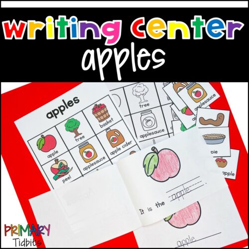 Apples Writing Center with Differentiated Activities's featured image