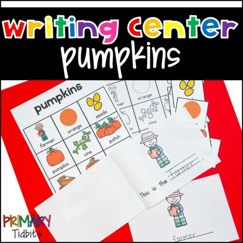 Pumpkin Writing Center with Differentiated Activities's featured image