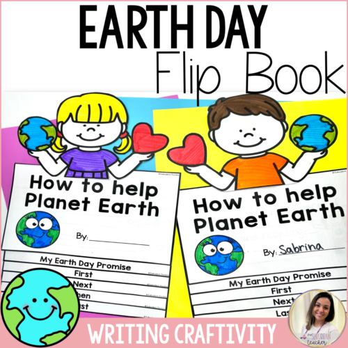 Earth Day Writing Activity and Craft How to Help Planet Earth Bulletin Board's featured image