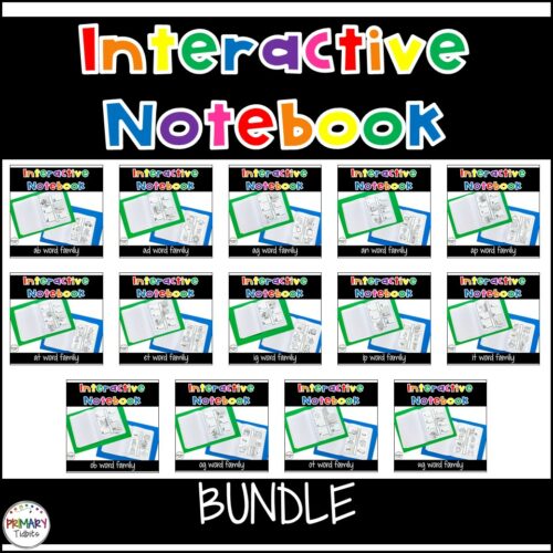 CVC Word Family Interactive Notebooks with Differentiation's featured image
