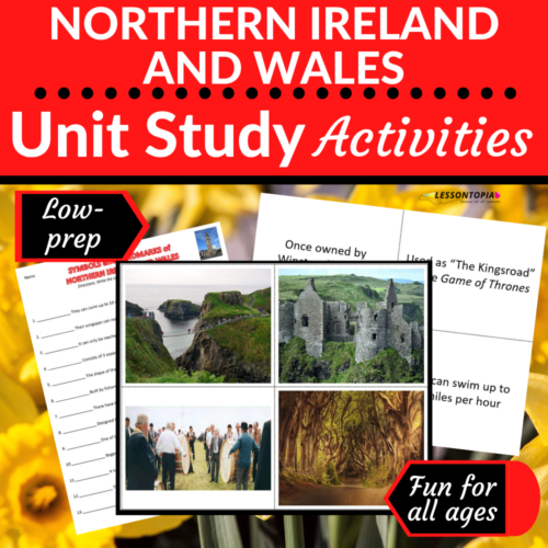 Northern Ireland and Wales | Unit Studies | Activities's featured image