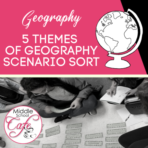 5 Themes of Geography Scenario Sort Cards's featured image