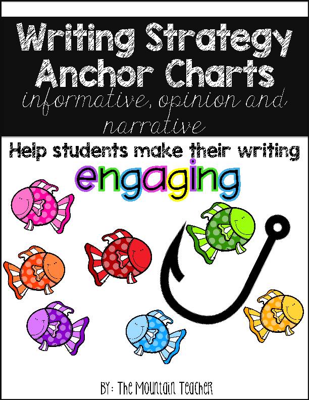 Firstgraderoundup : Writing Anchor Charts