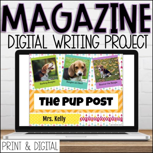 Magazine Project | Google Slides | Passion Writing Template with Videos's featured image